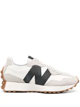 New Balance: Белые кроссовки  327