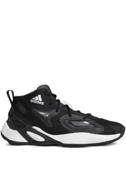 adidas: Чёрные кроссовки 