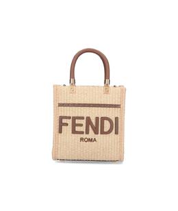 FENDI: Бежевая сумка 