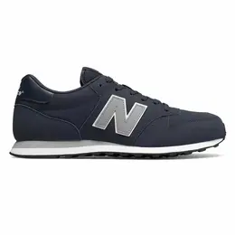 New Balance: Синие кроссовки  500