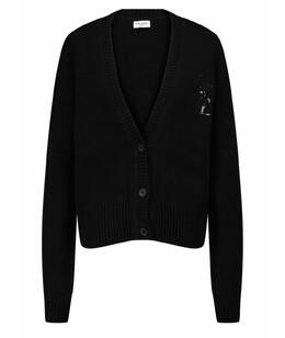 SAINT LAURENT: Кашемировый кардиган 