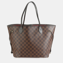 Louis Vuitton: Коричневая сумка  Neverfull MM