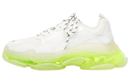 Balenciaga: Жёлтые кроссовки  Triple S Clear Sole