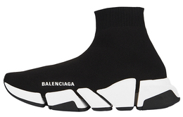 Balenciaga: Чёрные кроссовки  Speed