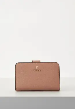 Furla: Розовый кошелёк 