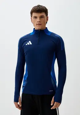 adidas: Синий свитшот 