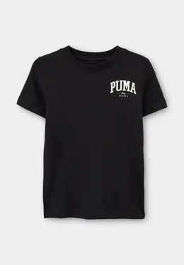 PUMA: Чёрная футболка 