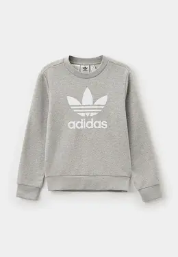 adidas Originals: Серый свитер 