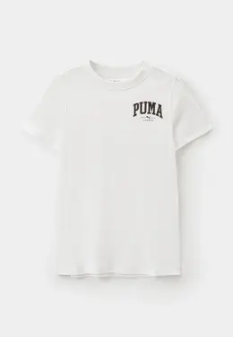 PUMA: Белая футболка 