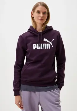 PUMA: Фиолетовая толстовка 