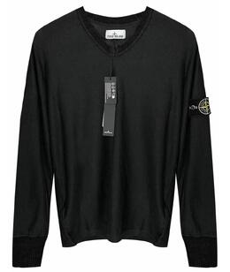 STONE ISLAND: Чёрный свитер 