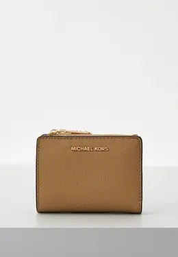 Michael Michael Kors: Бежевый кошелёк 