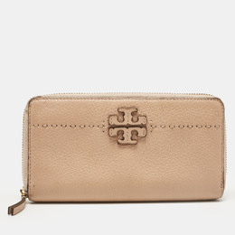 Tory Burch: Бежевый кошелёк  McGraw