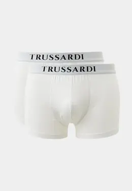 Trussardi: Белые трусы 