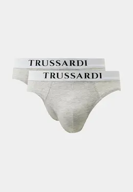 Trussardi: Серые трусы 