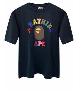 A BATHING APE: Чёрная футболка 