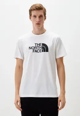 The North Face: Белая футболка 