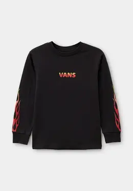 Vans: Чёрный свитшот 