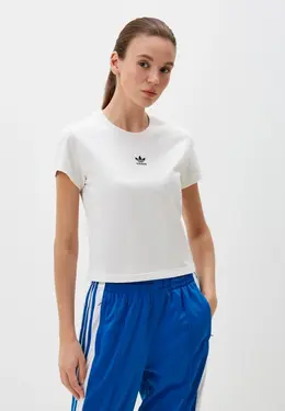 adidas Originals: Белая футболка 