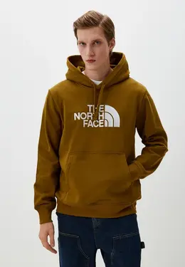 The North Face: Коричневая толстовка 