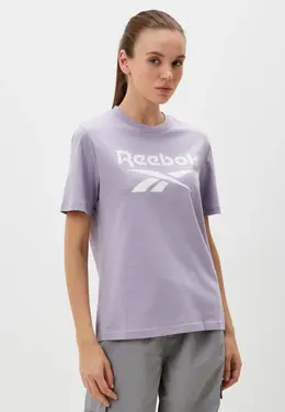 Reebok: Фиолетовая футболка 