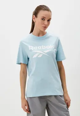 Reebok: Голубая футболка 