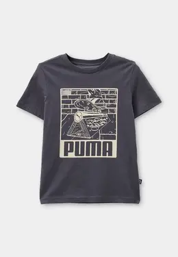 PUMA: Серая футболка 