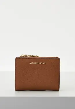 Michael Michael Kors: Коричневый кошелёк 