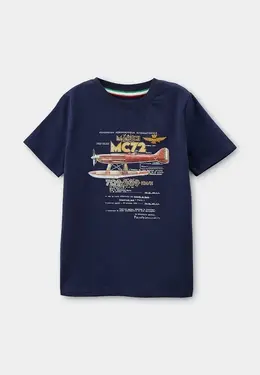 Aeronautica Militare: Синяя футболка 