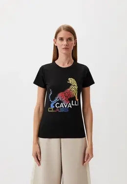 Cavalli Class: Чёрная футболка 