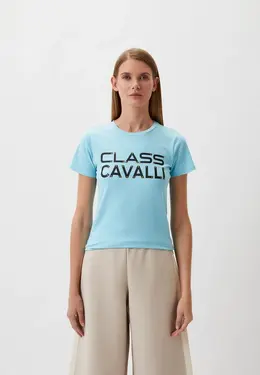 Cavalli Class: Голубая футболка 