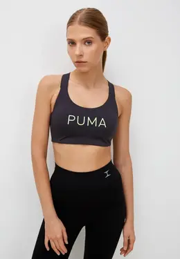 PUMA: Серый топ 