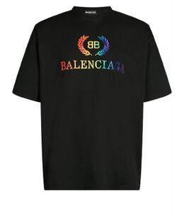 BALENCIAGA: Футболка оверсайз 