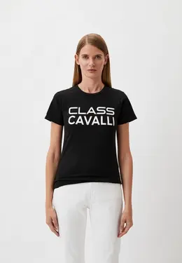 Cavalli Class: Чёрная футболка 