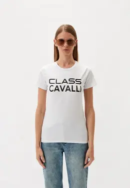 Cavalli Class: Белая футболка 