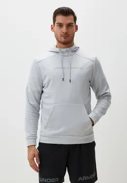 Under Armour: Серая толстовка 