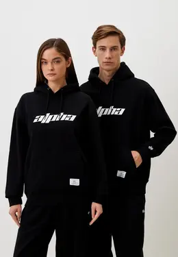 Alpha Industries: Чёрная толстовка 