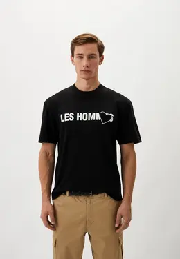 Les Hommes: Чёрная футболка 