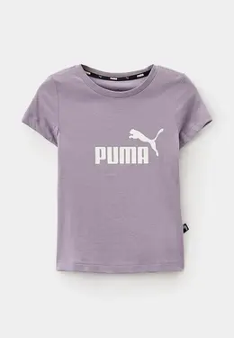 PUMA: Фиолетовая футболка 