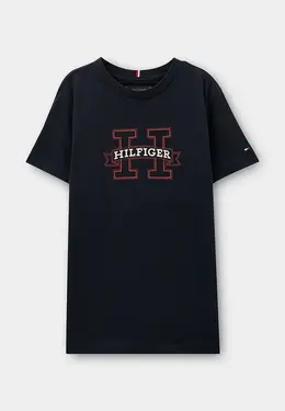 Tommy Hilfiger: Синяя футболка 