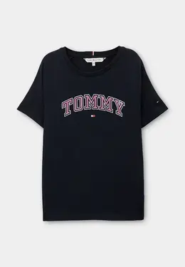 Tommy Hilfiger: Синяя футболка 