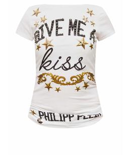 PHILIPP PLEIN: Футболка с надписями 