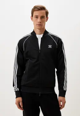 adidas Originals: Чёрная толстовка 