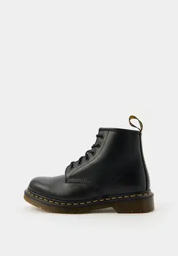 Dr. Martens: Чёрные ботинки 