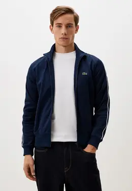 Lacoste: Синяя толстовка 