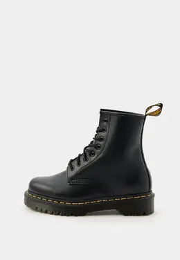 Dr. Martens: Чёрные ботинки 