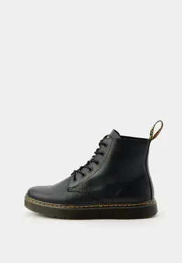 Dr. Martens: Чёрные ботинки 