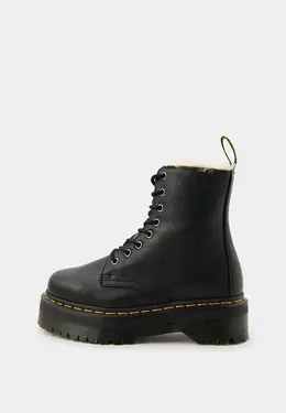 Dr. Martens: Чёрные ботинки 