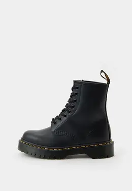 Dr. Martens: Чёрные ботинки 