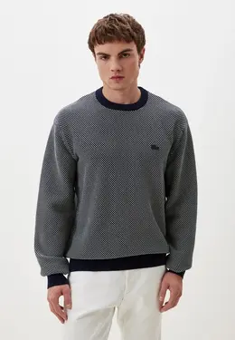 Lacoste: Синий свитер 